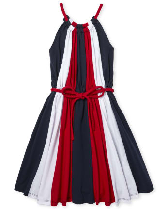Babysprouts Tiered Mini Dress Americana Collection