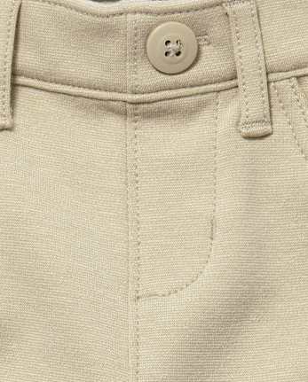 Girls Uniform Ponte Knit Pull On Jeggings - Slim