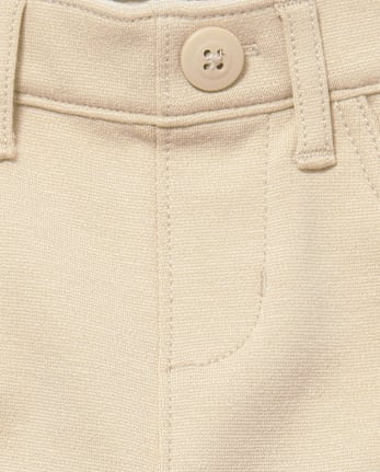 Jeggings en maille ponte à enfiler pour uniformes de filles - Grandes tailles