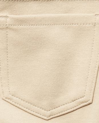 Girls Uniform Ponte Knit Pull On Jeggings - Plus