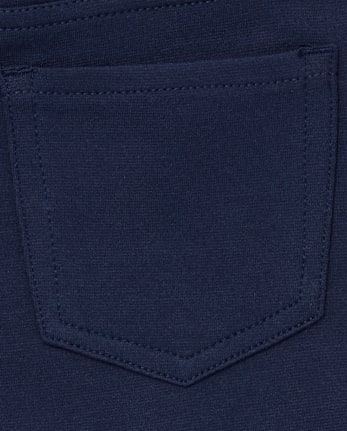 Girls Uniform Ponte Knit Pull On Jeggings - Plus