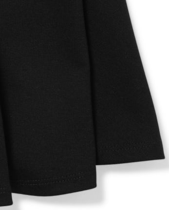 Girls Uniform Ponte Knit Skort