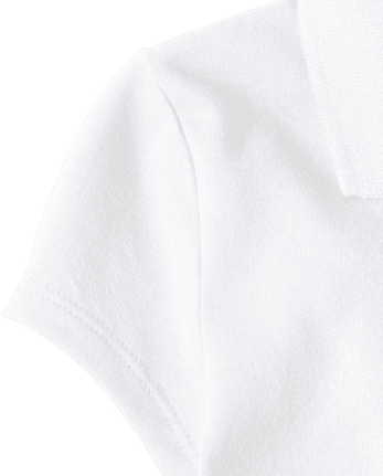 Girls Uniform Soft Jersey Polo - Plus