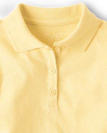 uniformes pour fille Soft Jersey Polo - Plus