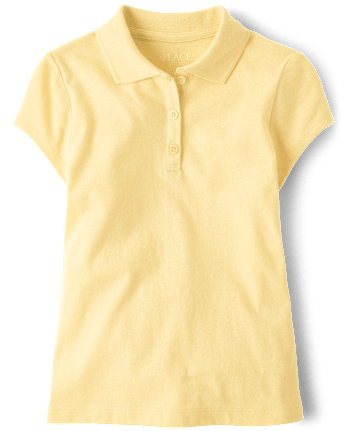 uniformes pour fille Soft Jersey Polo - Plus