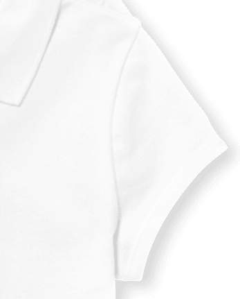 Polo de piqué de uniforme para niña, paquete de 5