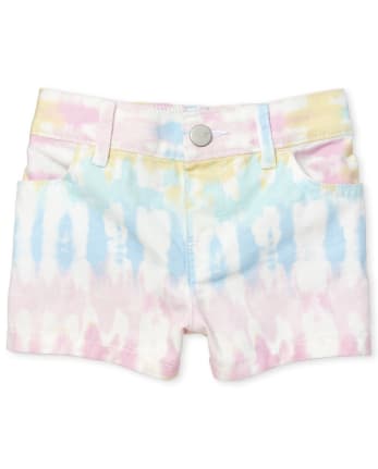 Baby And Toddler Girls Print Shortie Shorts