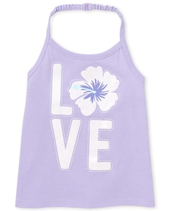 Top halter con purpurina Mix And Match para bebés y niñas pequeñas