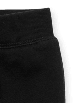 Pantalones jogger de forro polar activo uniforme para bebés y niños pequeños