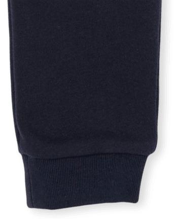 Pantalones jogger de forro polar activo uniforme para bebés y niños pequeños