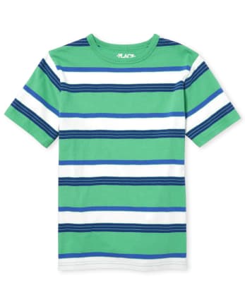 Boys Mix And Match Striped Top