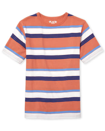 Boys Mix And Match Striped Top
