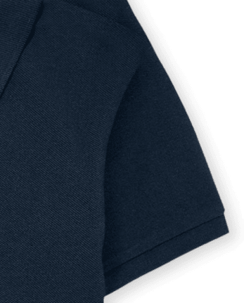 Polo de piqué de uniforme para niños, paquete de 5
