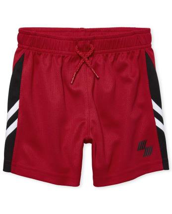 Shorts de baloncesto con rayas laterales Mix And Match para bebés y niños pequeños