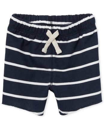 Short rayé en French Terry pour bébés et tout-petits garçons