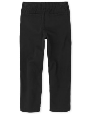 Boys black chino pants Outlet