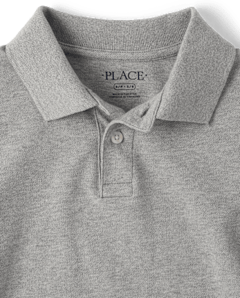 Kids Uniform Pique Polo - Plus