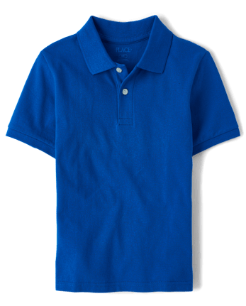 Kids Uniform Soft Pique Polo - Plus
