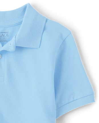 Kids Uniform Soft Pique Polo - Plus