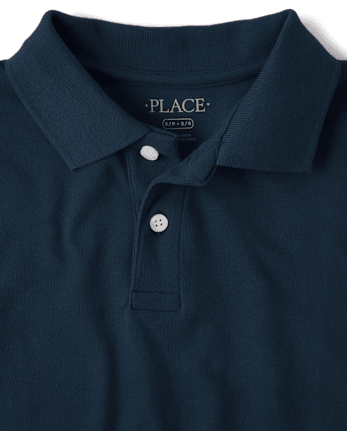 Kids Uniform Pique Polo - Plus