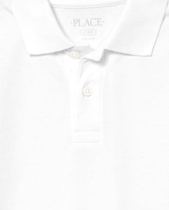 Lot de 5 polos uniformes en piqué pour garçon