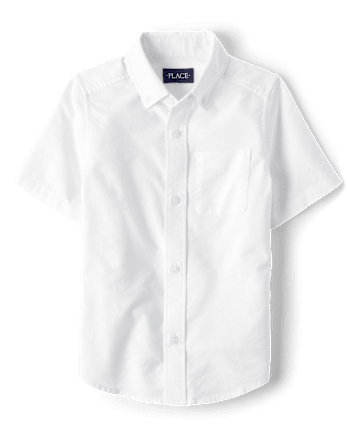 Kids Uniform Oxford Button Down Shirt - Husky