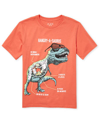 Boys Hangry-A-Saurus Graphic Tee