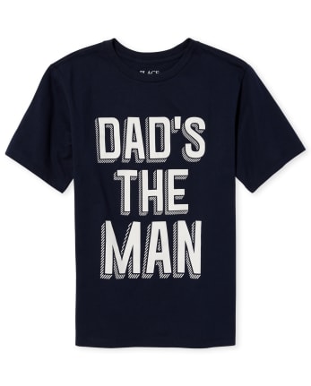 Boys Dad's The Man Graphic Tee