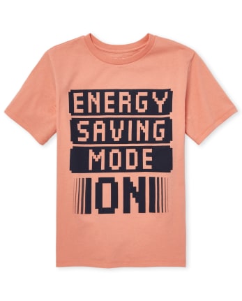 Camiseta gráfica Energy para niños