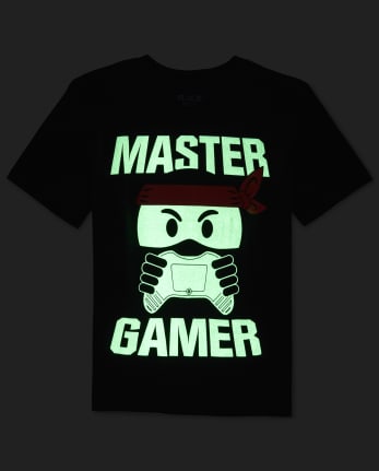 Camiseta gráfica Gamer Ninja para niños