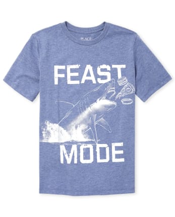 Boys Shark Graphic Tee