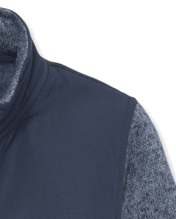 Baby And Toddler Boys Sweater Fleece Trail Jacket