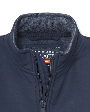 Baby And Toddler Boys Sweater Fleece Trail Jacket