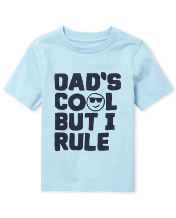 Baby And Toddler Boys Dad's Cool Graphic Tee