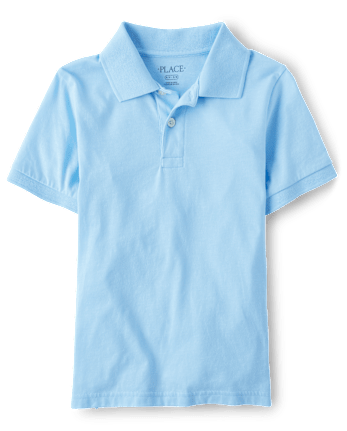 Boys Uniform Soft Jersey Polo