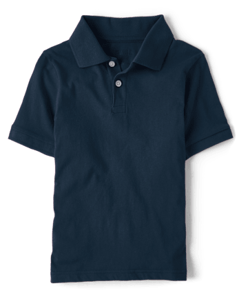 Boys Uniform Soft Jersey Polo