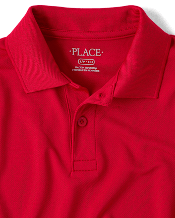 Polo uniforme Husky Performance para niños