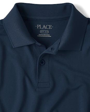 Boys Uniform Performance Polo - Husky