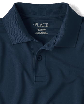 Boys Uniform Performance Polo - Husky