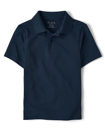 Boys Uniform Performance Polo - Husky
