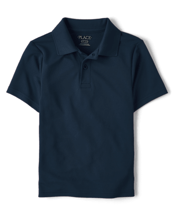 Boys Uniform Performance Polo - Husky