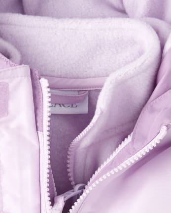 Toddler Girls Colorblock 3 In 1 Jacket