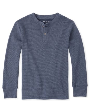 Toddler Henley Shirts HahaNice Toddler Boys Henley Shirts - Long