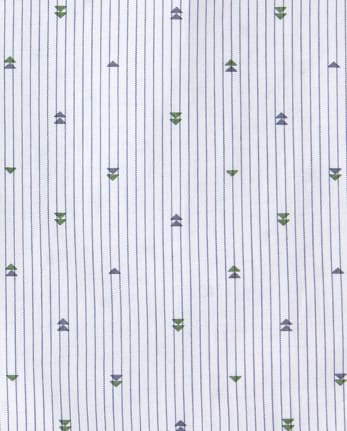Camisa con botones de popelina a rayas Arrow para niños