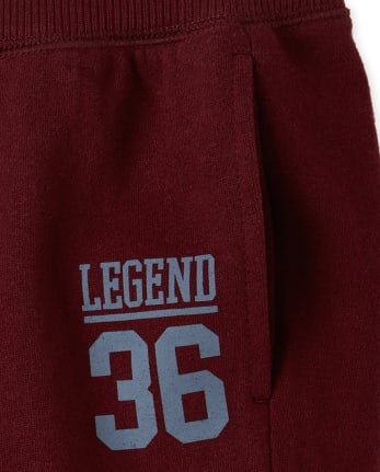 Boys Active Fleece Jogger Pants