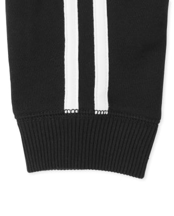 Pantalon de jogging en polaire à rayures latérales Active pour bébés et tout-petits garçons