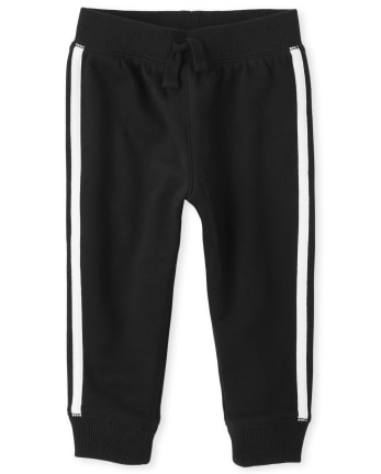 Pantalon de jogging en polaire à rayures latérales Active pour bébés et tout-petits garçons