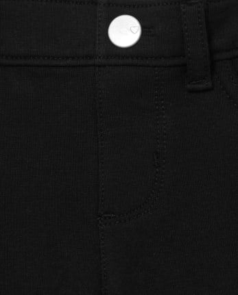 Baby And Toddler Girls French Terry Pull On Jeggings