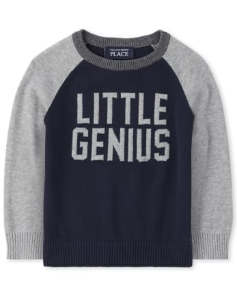 Baby And Toddler Boys Genius Sweater