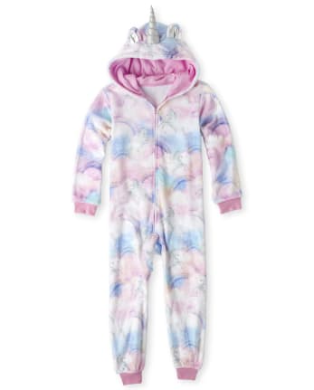 Childrens place unicorn pajamas